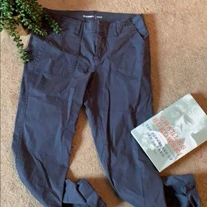 Blue gray pixie pants